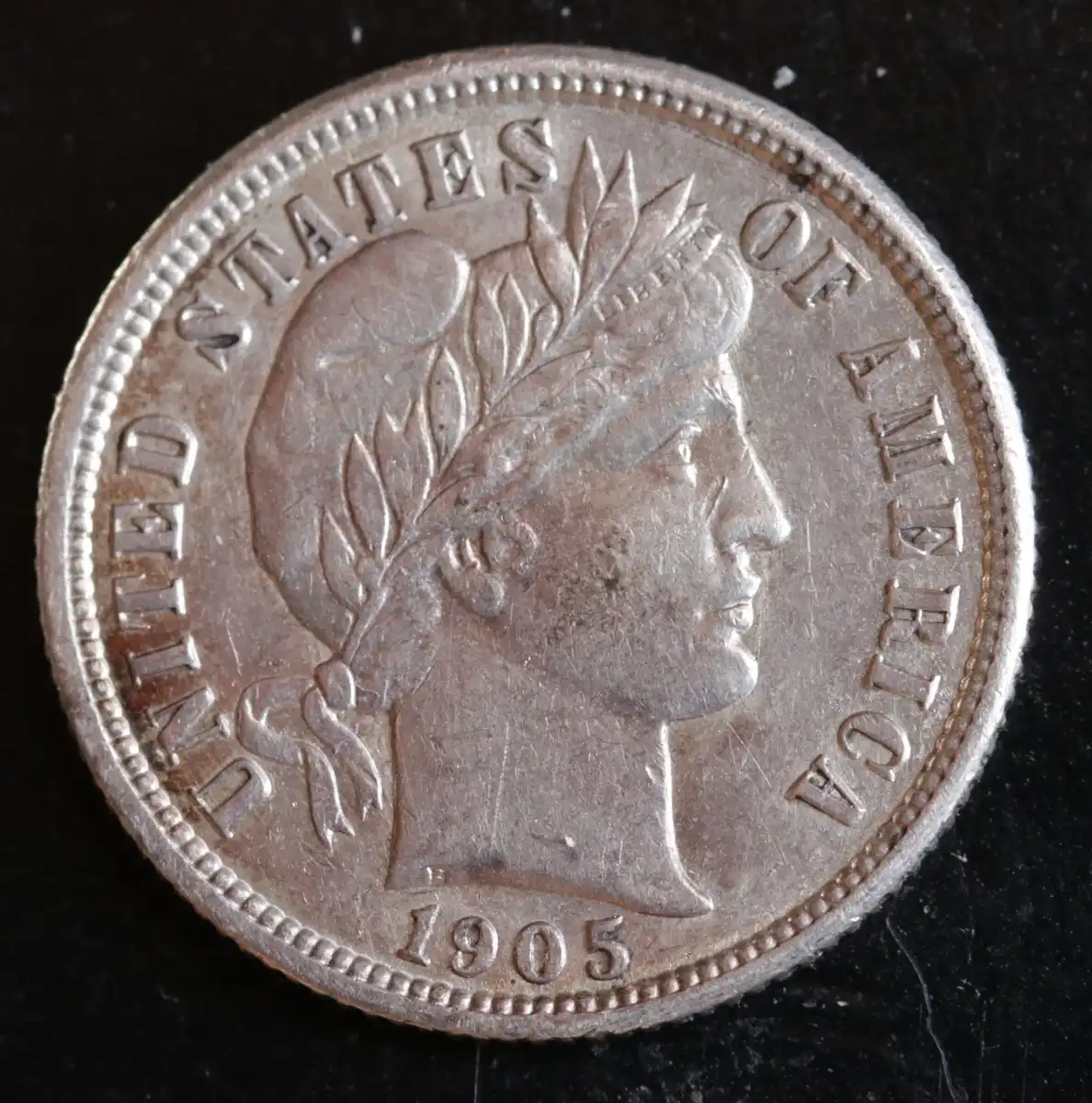 1905-Barber-Dime---Condition?